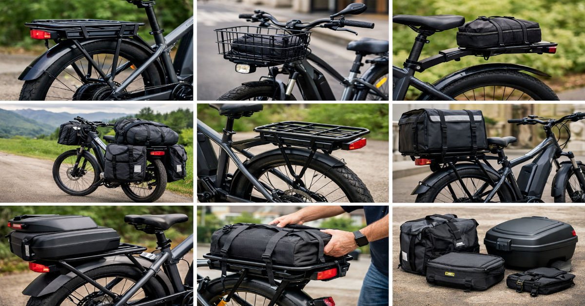 Top EV Bike Luggage Carriers for Riders.