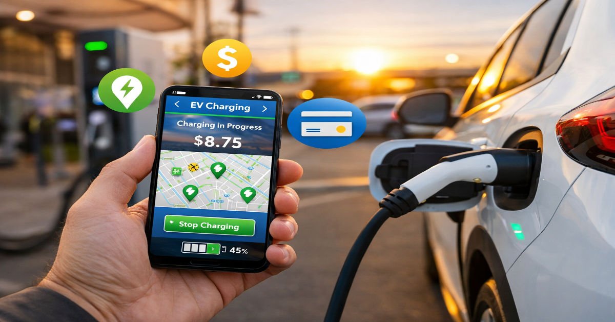 EV charging payment apps in the USA