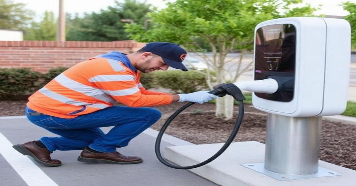 EV Charging Station Maintenance