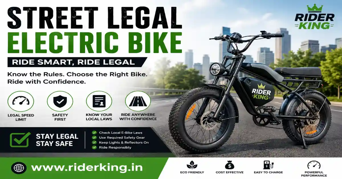 Street Legal Electric Bike