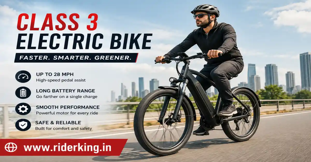 Class 3 electric bikes